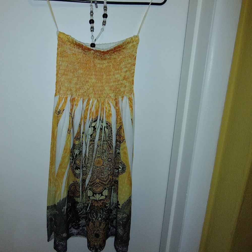 Halter/Tube top dress